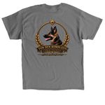 Forever Loyal ?, a Charcoal Classic Unisex Tee (back-view)