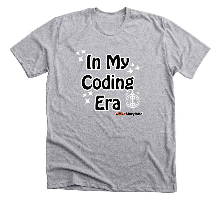 In My Coding Era - Fall 2024, a Athletic Heather Premium Unisex Tee