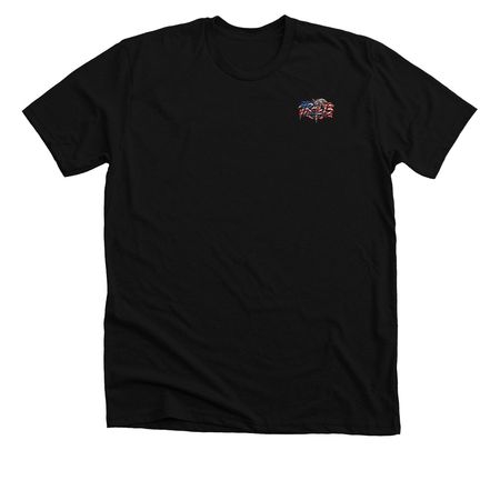 Premium 6 branches one purpose, a Solid Black Blend Premium Unisex Tee