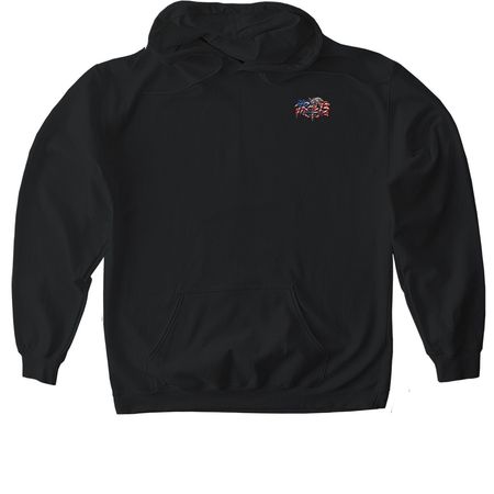 Premium 6 branches one purpose, a Black Gildan Softstyle Pullover Hoodie