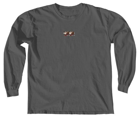 CBCC Cups and Bucks, a Pepper Comfort Colors Long Sleeve Tee