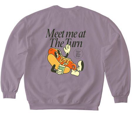 Meet Me at the Turn, a Paragon Softstyle Crewneck Sweatshirt