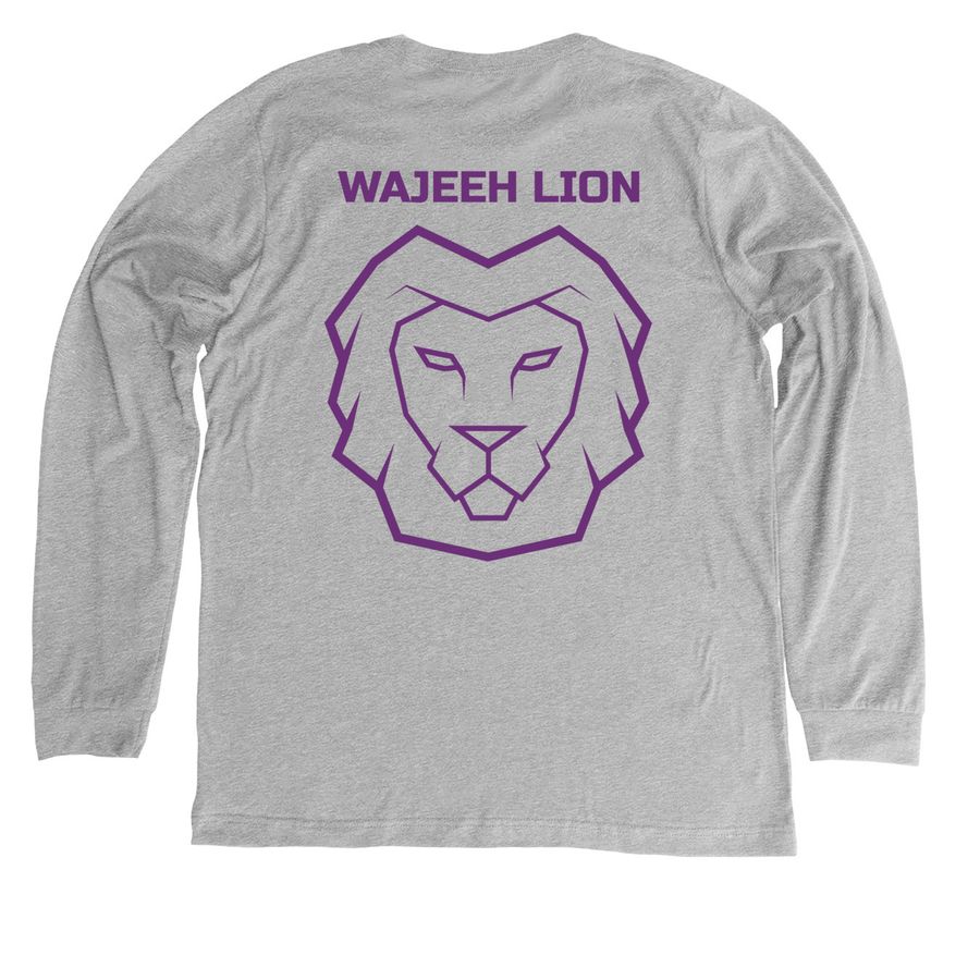 I was named as one of the signs of judgment&nbsp;, a Athletic Heather Premium Long Sleeve Tee (back-view)