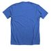 CFSD, a Heather True Royal Premium Unisex Tee (back-view)