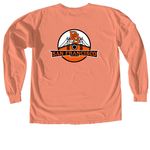 PCS Worlds 26', a Terracotta Comfort Colors Long Sleeve Tee (back-view)