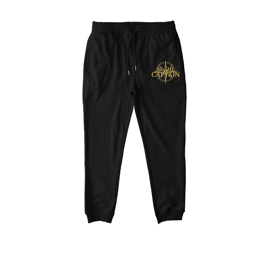 captain, a Black Stanley/Stella Unisex Flyer Jogger