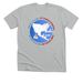 Nadie Es Ilegal / No One Is Illegal, a New Silver American Apparel Fine Jersey Cotton Tee