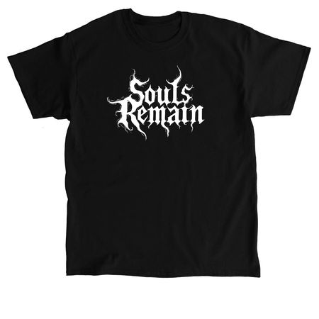 Souls Remain White Logo, a Black Classic Unisex Tee