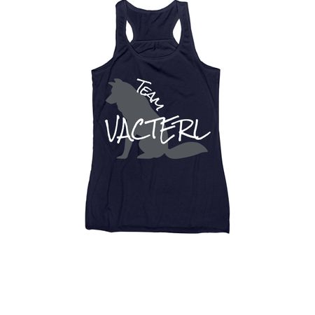 Team Vacterl: Arabella Edition, a Navy Women's Racerback