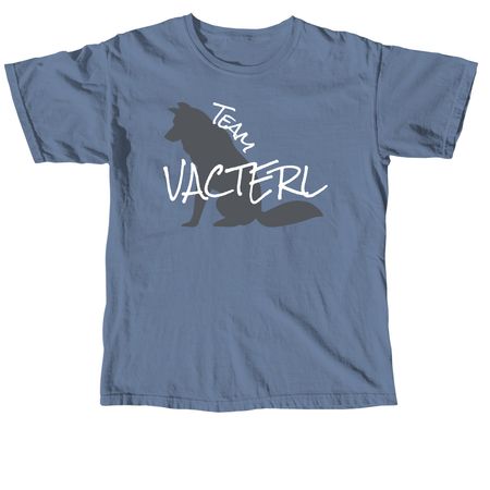 Team Vacterl: Arabella Edition, a Blue Jean Comfort Colors Unisex Tee