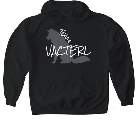 Team Vacterl: Arabella Edition, a Black Gildan Softstyle Pullover Hoodie