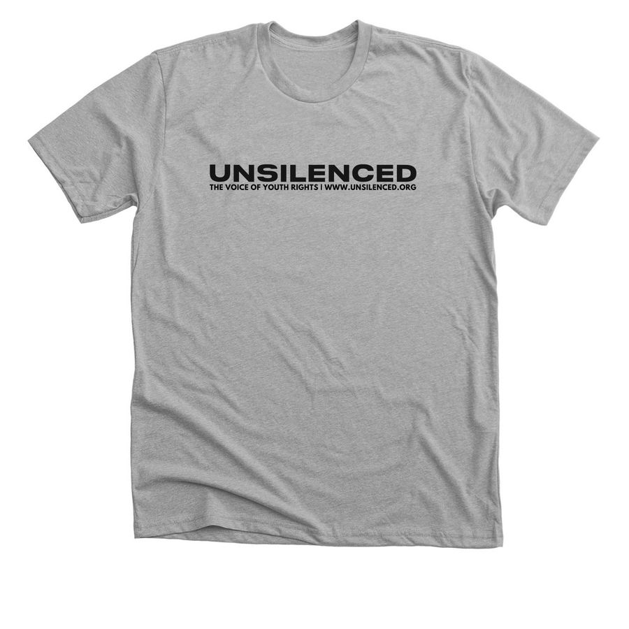Unsilenced&nbsp;Essentials (Black Label), a Athletic Heather Premium Unisex Tee