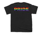teensy tiny youth tee, a Black Youth Unisex Tee (back-view)