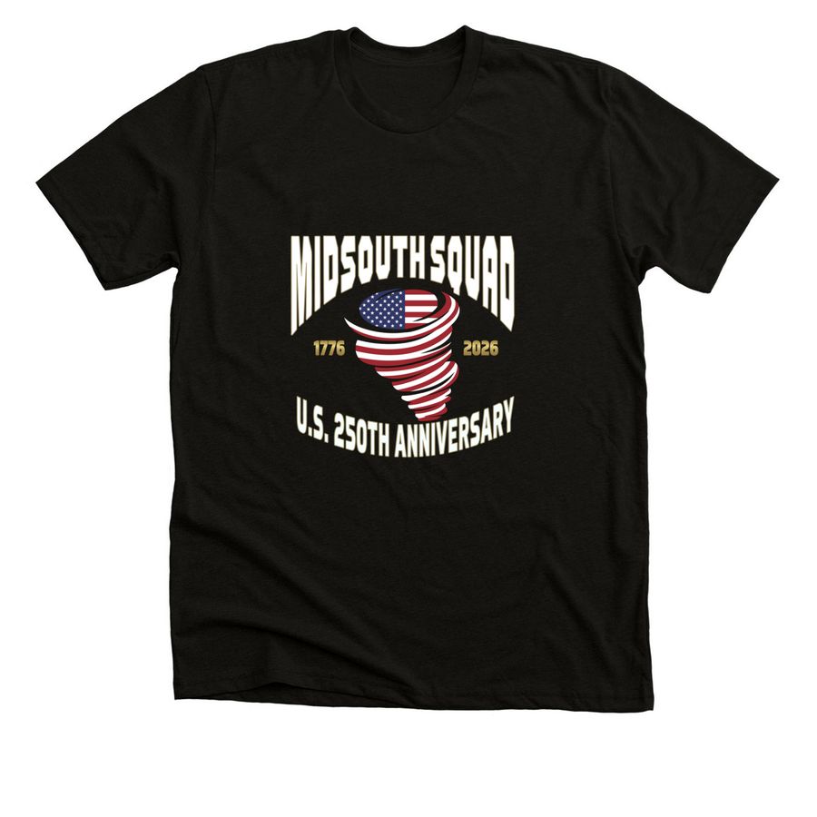 Midsouth Squad official shirt&nbsp;, a Solid Black Blend Premium Unisex Tee