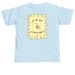 Journey to Baby G, a Chambray Comfort Colors Unisex Tee (back-view)