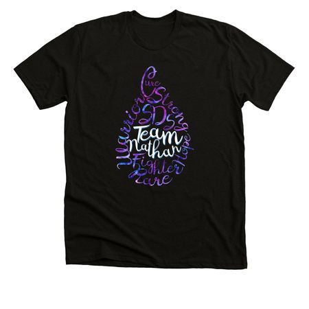 TGT x SuperNathan, a Black Heather Premium Unisex Tee