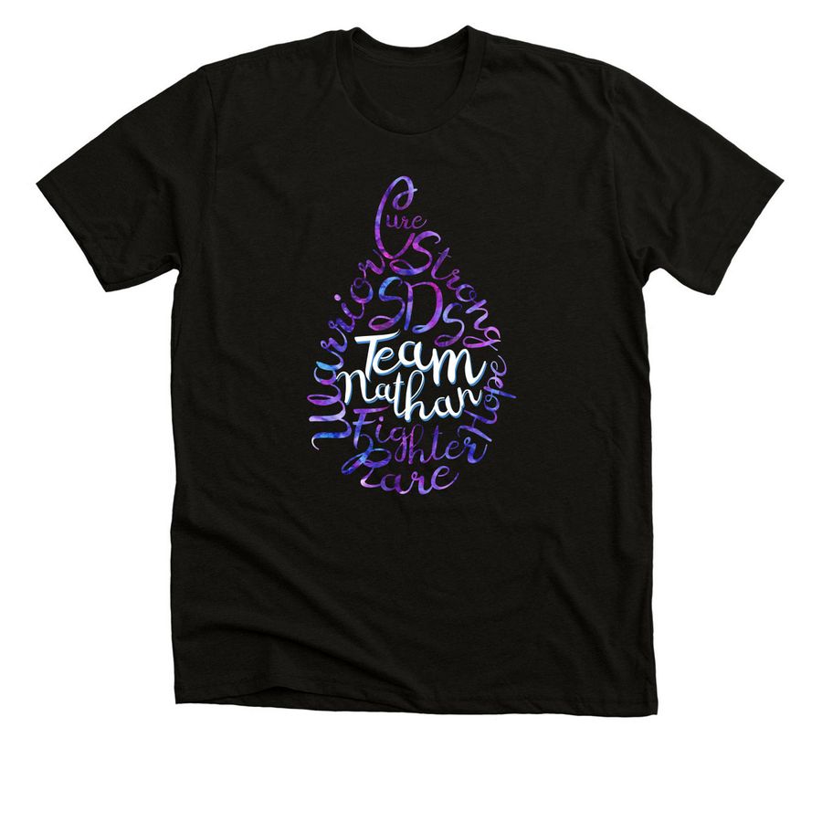 TGT x SuperNathan, a Black Heather Premium Unisex Tee
