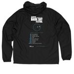 JOURNEY TO JASPER WINDBREAKER, a Black Quarter-Zip Windbreaker (back-view)