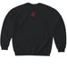 MMIP, a Black Softstyle Crewneck Sweatshirt (back-view)