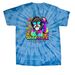 GSBTF at Woofstock, a Baby Blue Classic Tie Dye Tee (back-view)