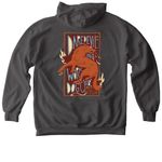 Daredevil WDC "FLUIDITY" - Vintage Autumn, a Pepper Comfort Colors Pullover Hoodie (back-view)