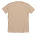 Stay Foxy, a Heather Tan Premium Unisex Tee (back-view)