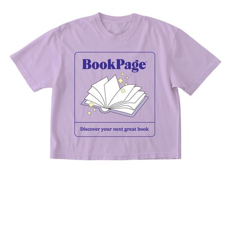 Magic of Reading Boxy Tee, a Orchid Comfort Colors Boxy Tee