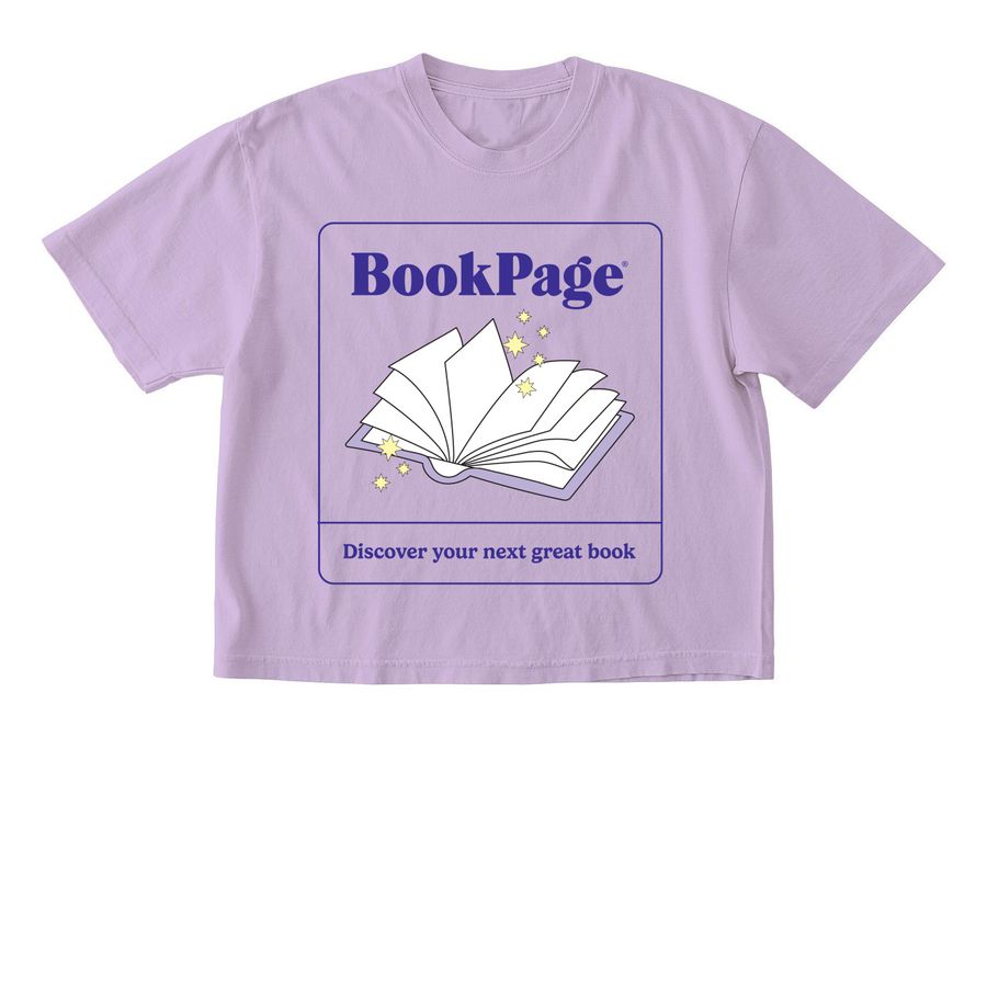 Magic of Reading Boxy Tee, a Orchid Comfort Colors Boxy Tee