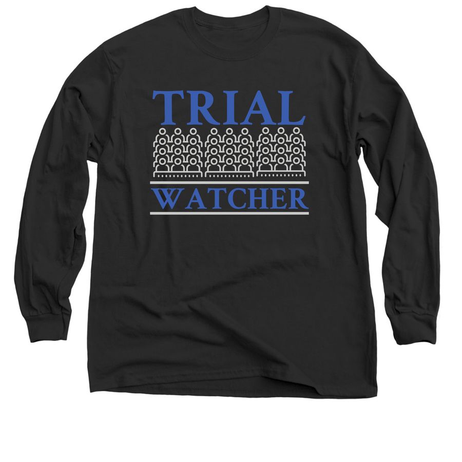 Trial Watch Tee, Noir, a Black Classic Long Sleeve Tee