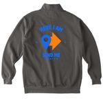 Mission-IL 2026 Beige, a Pepper Comfort Colors Quarter Zip Pullover (back-view)
