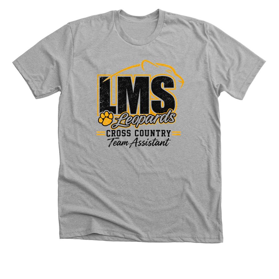 LMS XC, a Athletic Heather Premium Unisex Tee