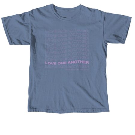 Beachpoint Love One Another, a Blue Jean Comfort Colors Unisex Tee