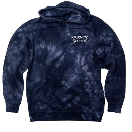 Adult Tees and Sweatshirts, a Navy Tie Dyed Pullover Hoodie