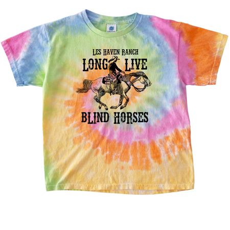 Long Live Blind Horses Tie-Dye, a Eternity Youth Tie Dye Tee