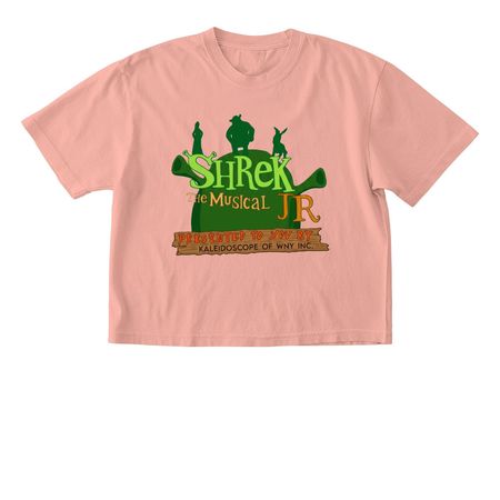 Shrek Jr The Musical The Movie, a Peachy Comfort Colors Boxy Tee