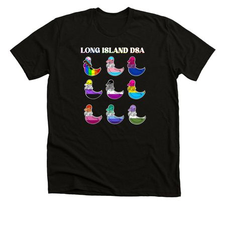 LIDSA ? Pride ????&nbsp;, a Black Heather Premium Unisex Tee