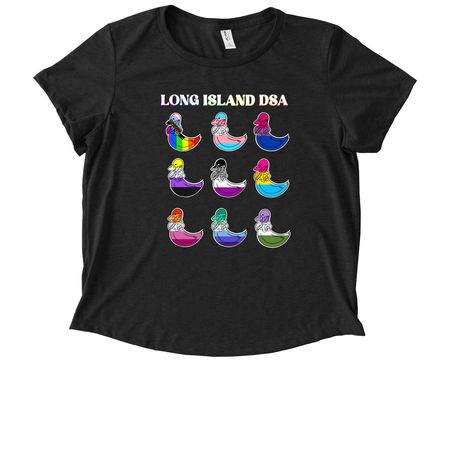 LIDSA ? Pride ????&nbsp;, a Space Black Allmade Eco Triblend Women?s Scoop Neck Tee