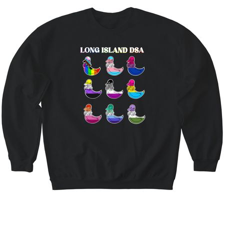 LIDSA ? Pride ????&nbsp;, a Black Softstyle Crewneck Sweatshirt