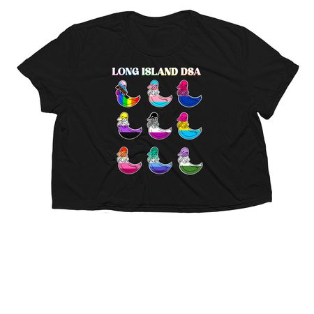 LIDSA ? Pride ????&nbsp;, a Black Women?s Flowy Cropped Tee