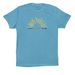 Summer Sunrise Collection, a Ocean Blue Premium Cotton Tee