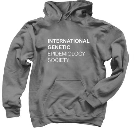International Genetic Epidemiology Society, a Charcoal Pullover Hoodie