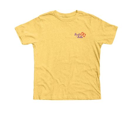 Beats for Bella Party at the Beach 2026, a Heather Yellow Gold Premium Youth Tee