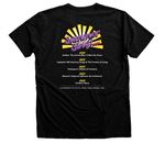 Summer Sing 2026 Merch, a Black Heather Premium Unisex Tee (back-view)