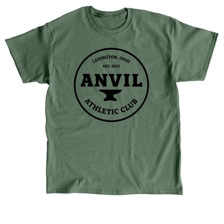 Anvil Athletic Club Apparel, a Military Green Classic Unisex Tee