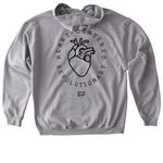 Heart-Centered Revolutionary, a Sport Grey Gildan Softstyle Pullover Hoodie (back-view)