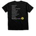 TGT x SuperNathan, a Black Heather Premium Unisex Tee (back-view)