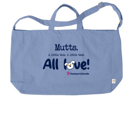 Mutts. All love!, a Elemental Blue Reclaimist G2G Tote Bag