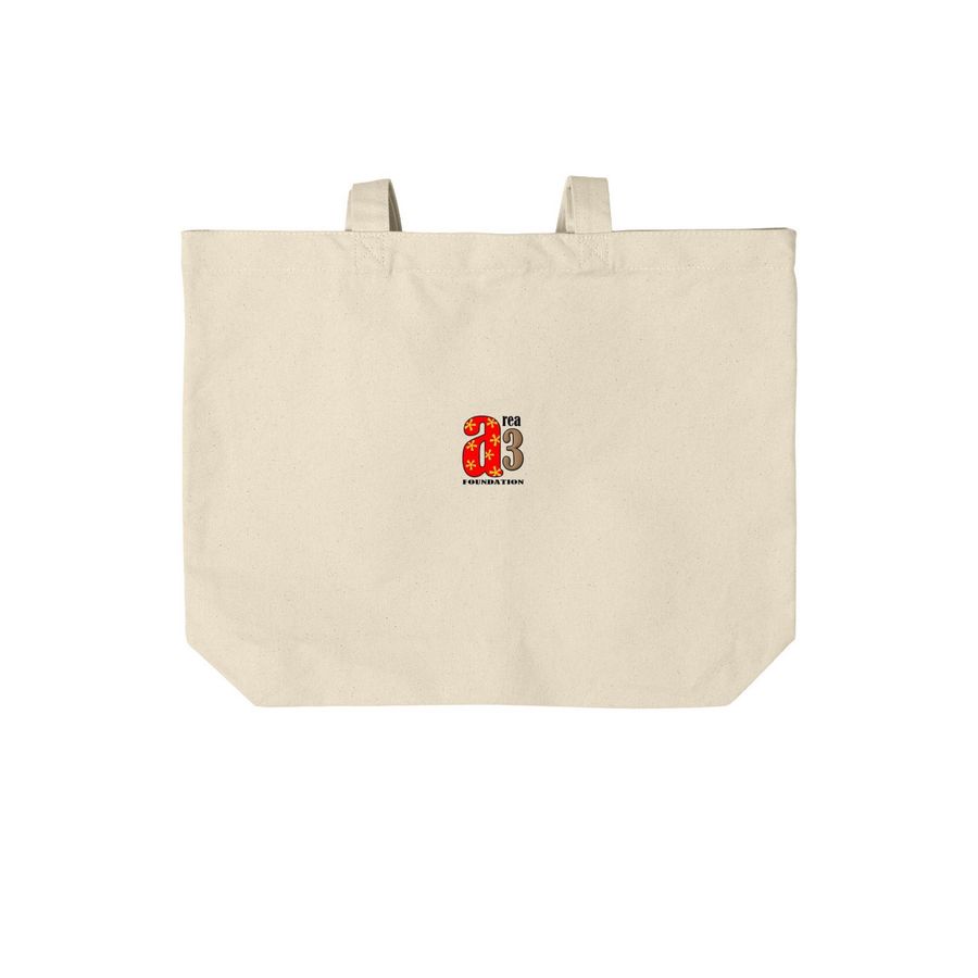 Area 3 Bags!, a Natural Cotton Canvas Tote Bag