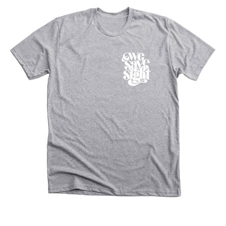 We Save Sight, a Athletic Heather Premium Unisex Tee