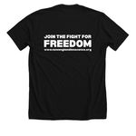 New England Innocence Project Apparel, a Solid Black Blend Premium Unisex Tee (back-view)